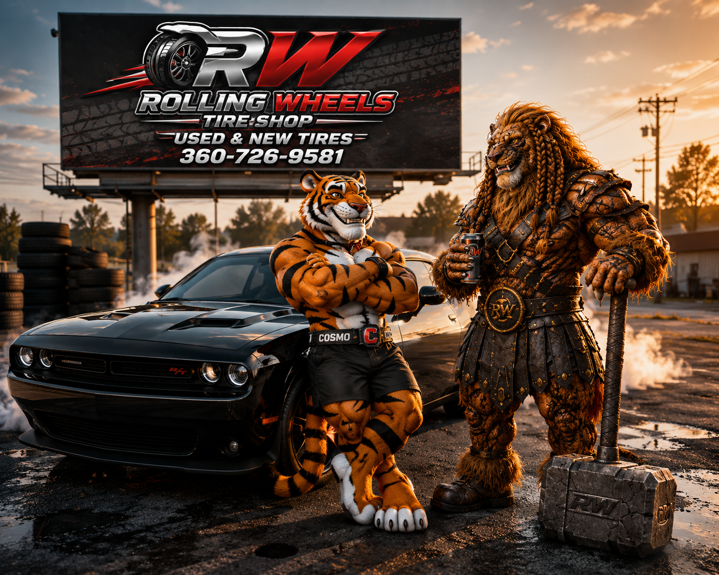 Rolling Wheels automotive brand scene
